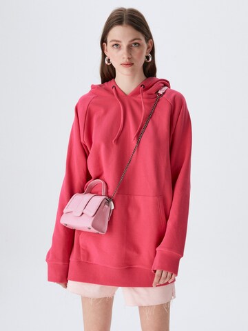 LTB Sweatshirt 'Madele' in Pink: front