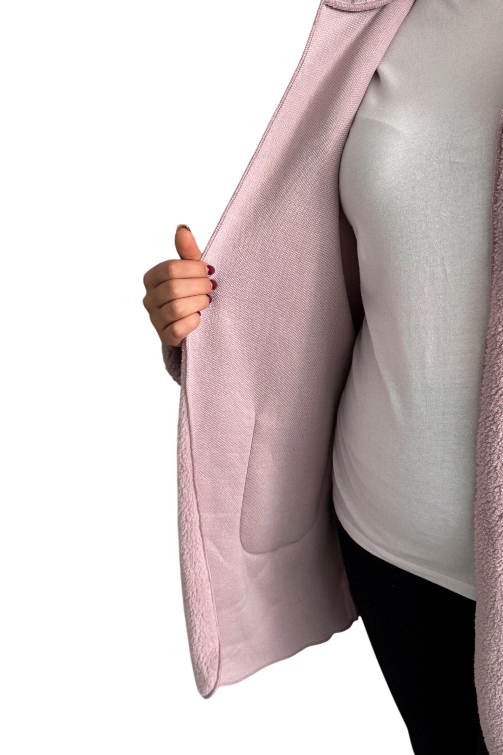 Veste en polaire Stil Diva en rose