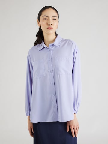 MAKIA Blouse 'River' in Blauw: voorkant
