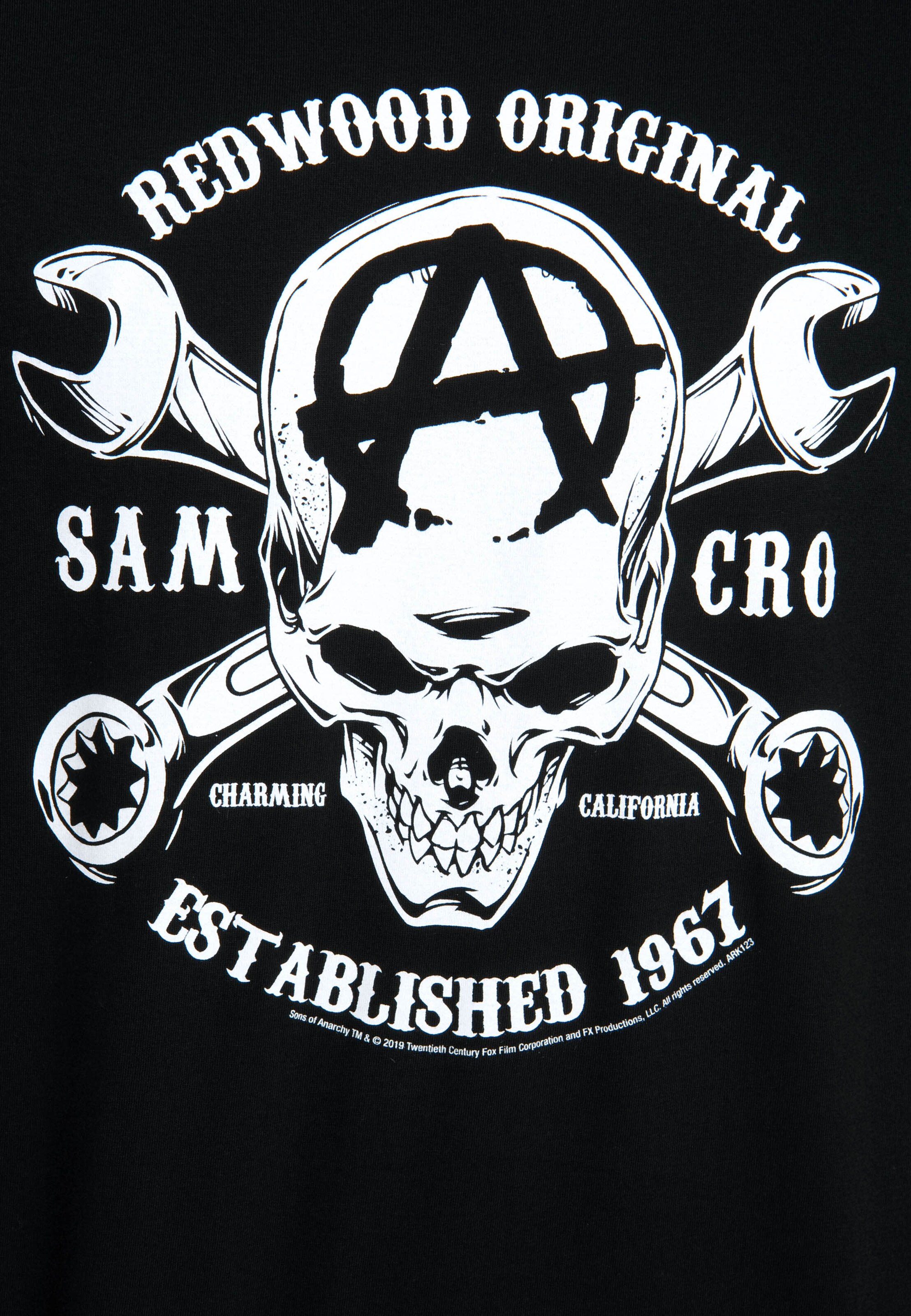 LOGOSHIRT Shirt in Zwart