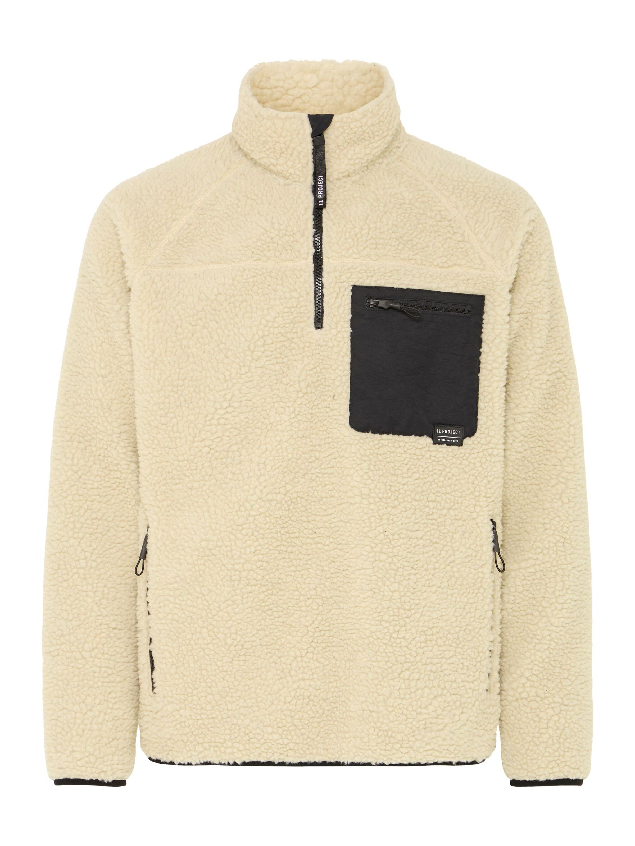 Giacca di felpa ' SDHPRROMEL ' di 11 Project in beige: frontale