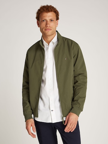 TOMMY HILFIGER Přechodná bunda 'HARRINGTON' – zelená: přední strana