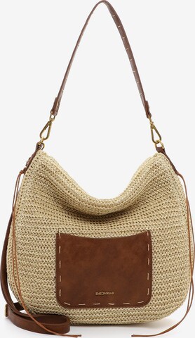 Borsa a sacco 'Brigit ' di Emily & Noah in beige: frontale