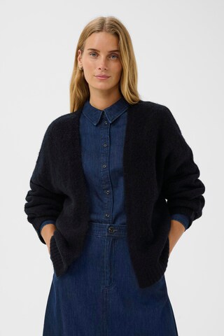 Part Two Strickjacke 'Rastina' in Blau: Vorderseite