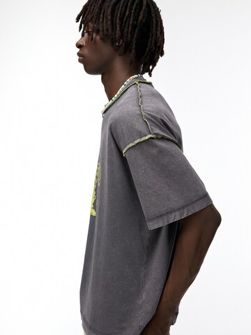 T-Shirt Pull&Bear en gris
