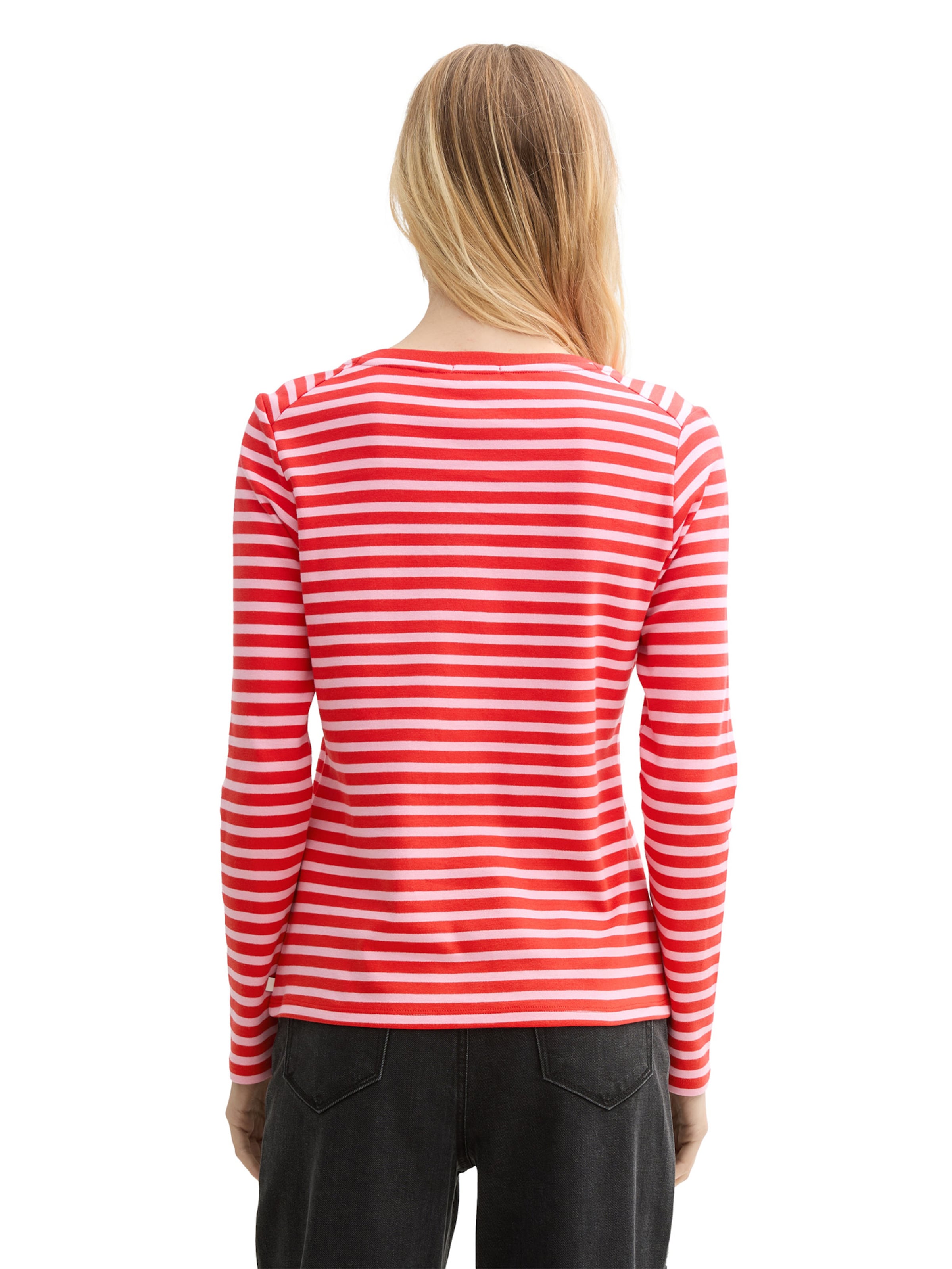 TOM TAILOR DENIM Μπλουζάκι σε ροζ