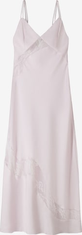 BershkaVečernja haljina - roza boja: prednji dio