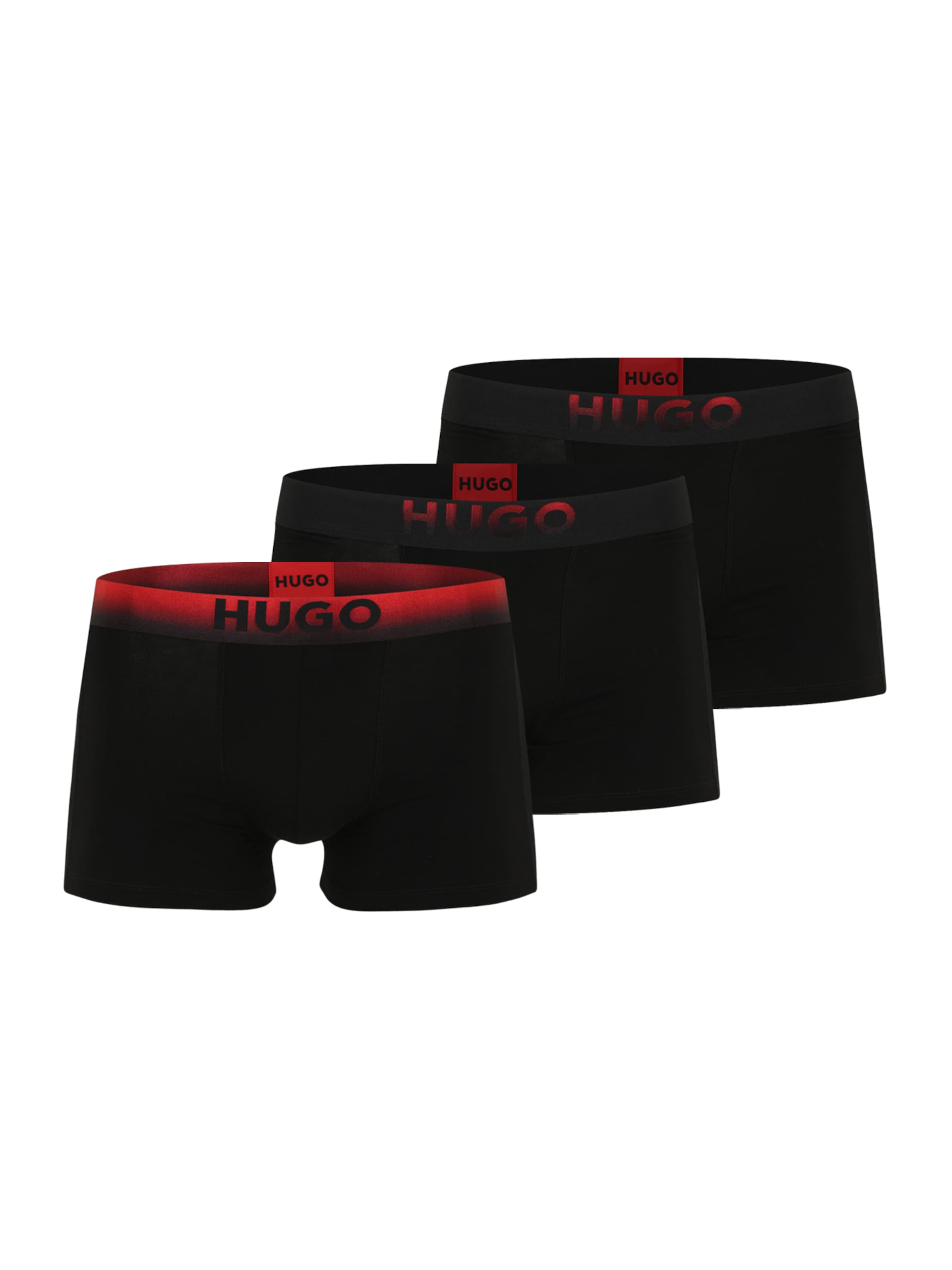 HUGO Boxershorts in Schwarz: Vorderseite