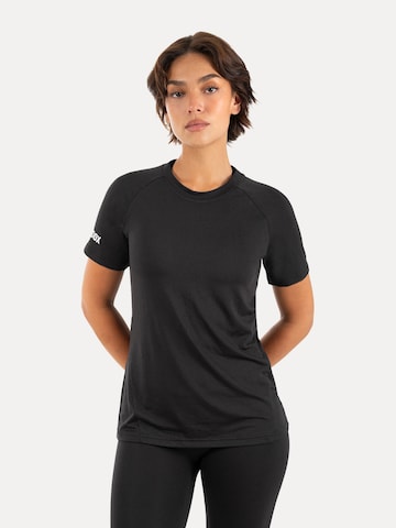 Smilodox T-Shirt ' Selia ' in Schwarz: Vorderseite