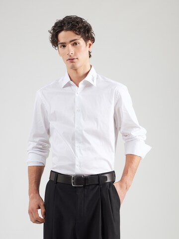 Regular fit Camicia di Karl Lagerfeld in bianco: frontale