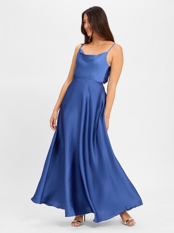 Laona Kleid in Blau: Vorderseite