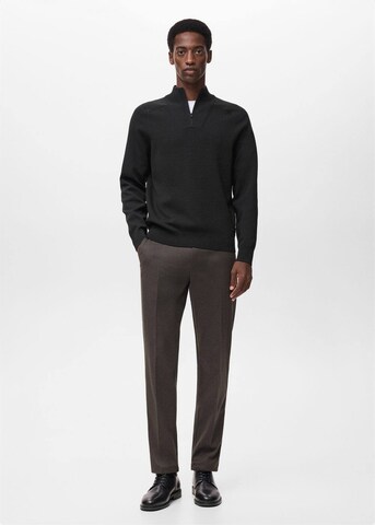 MANGO MAN Sweater 'Casperp' in Black