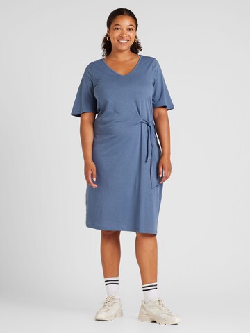 Vero Moda Curve Kleid 'VMCpina' in Blau