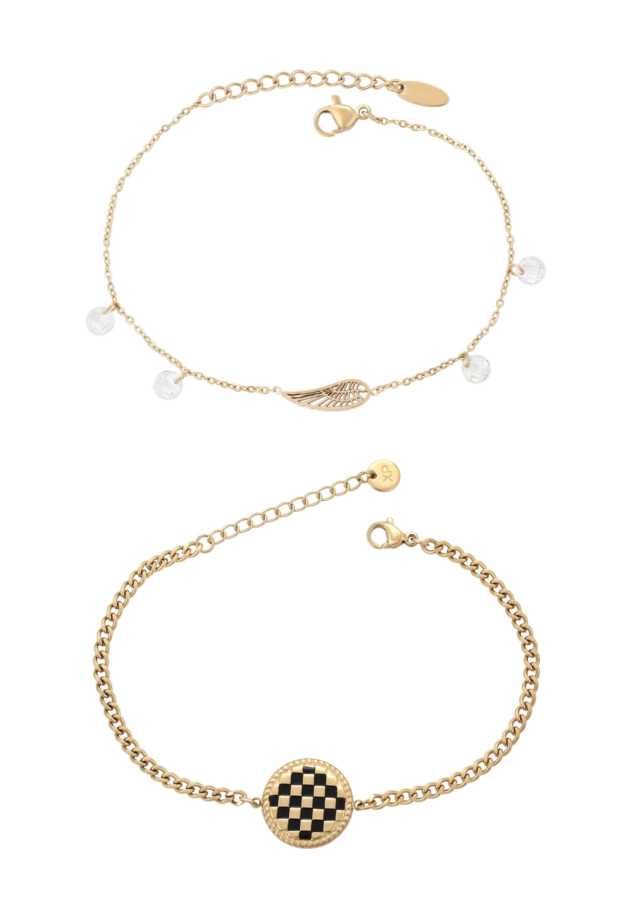 faina - Pulsera en oro: frente