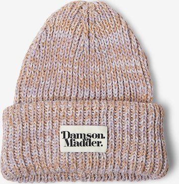 Damson Madder Beanie in Pink: front