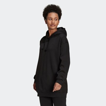 ADIDAS SPORTSWEAR Athletic Sweatshirt 'All Szn Fleece Long' in Black: front