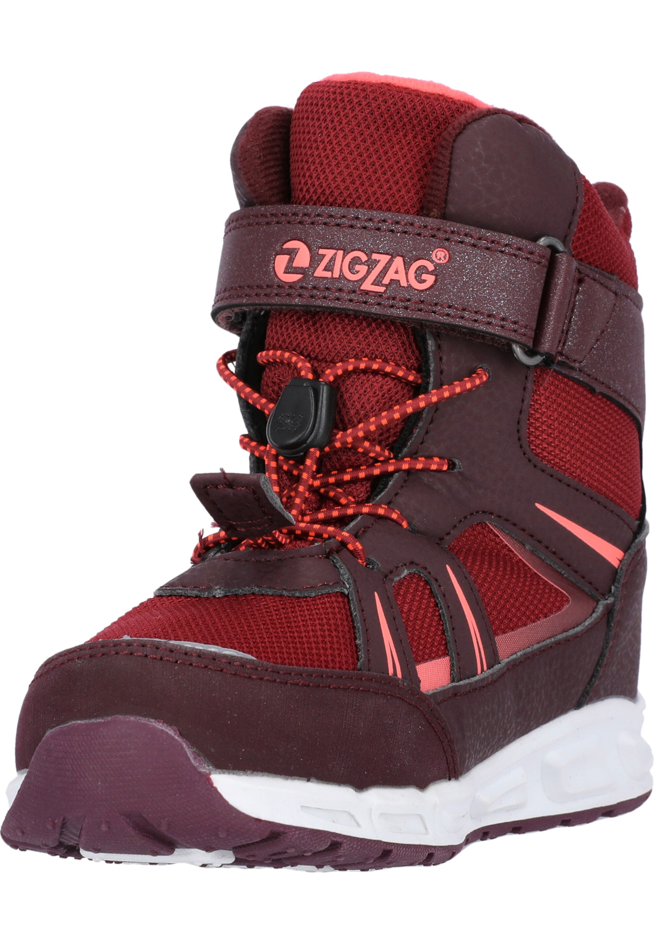 ZigZag Snowboots 'Clementu' in Rood: voorkant