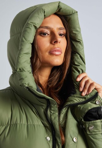 Manteau d’hiver 'Cocoon' JACK1T en vert
