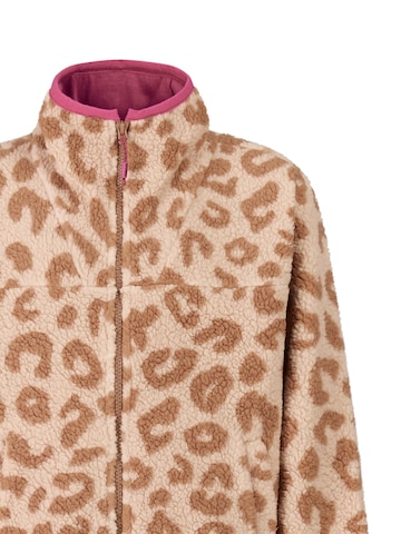 PROTEST Fleece jas 'PRTBlond JR' in Bruin