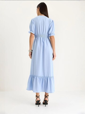 Bianco Lucci Jurk in Blauw