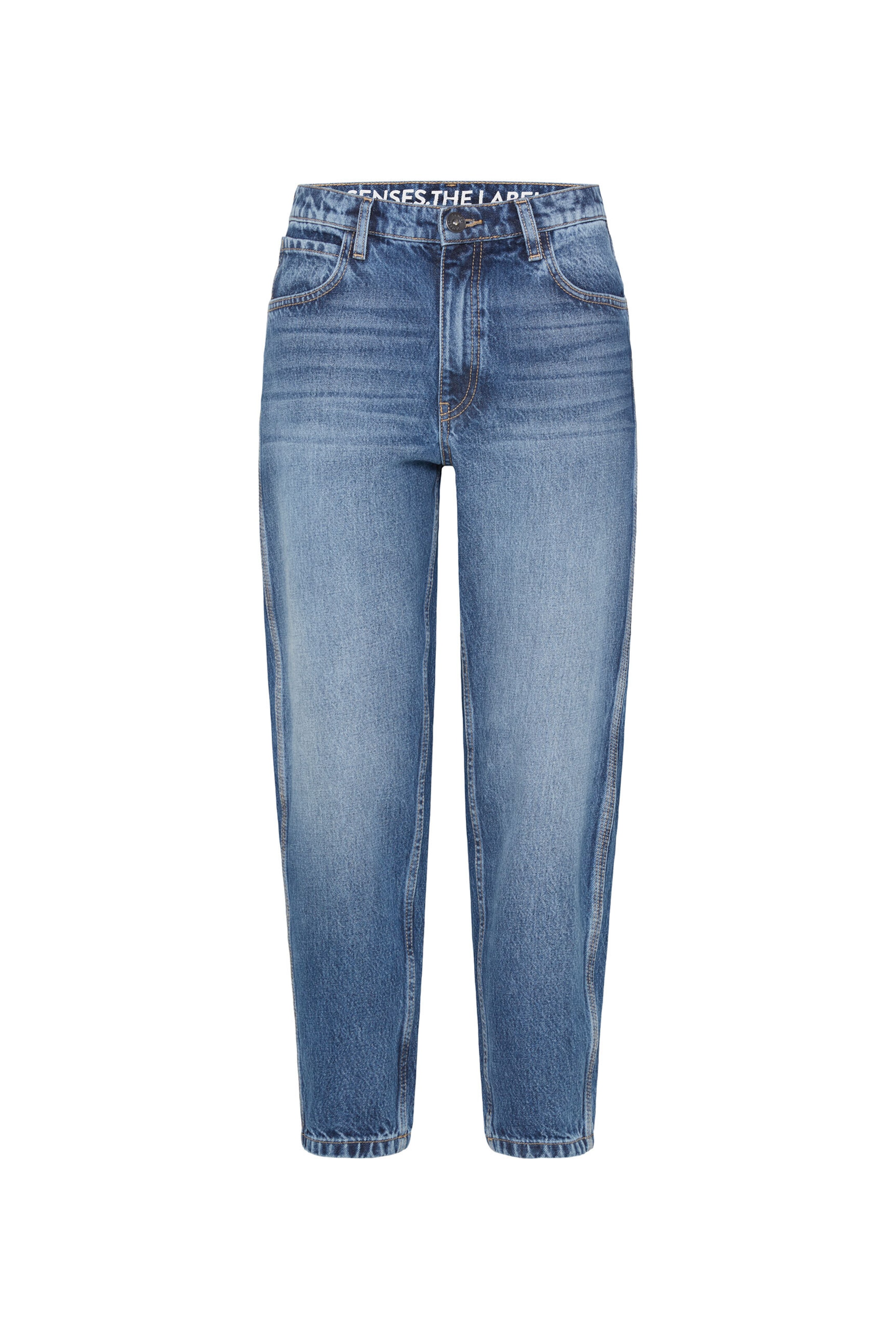 SENSES.THE LABEL Loosefit Jeans 'An.ni' in Blau: Vorderseite