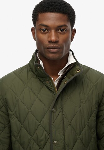 Veste mi-saison Superdry en vert