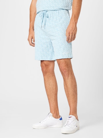 Sean John Regular Pants in Blue: front