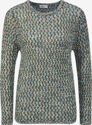 Goldner Pullover in Grün: predná strana