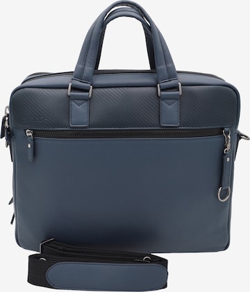 Jump Document Bag 'Boston' in Blue: front