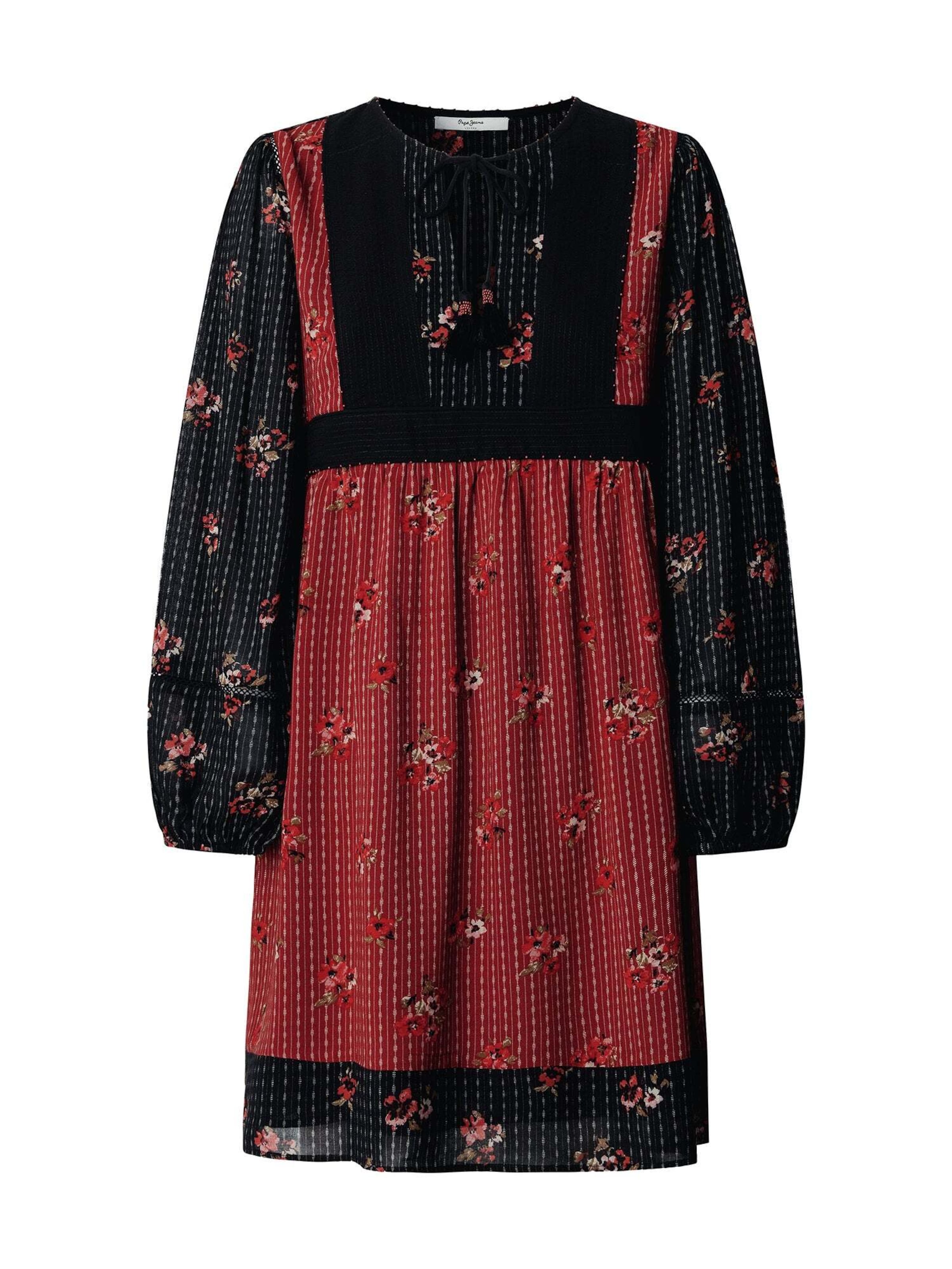 Pepe Jeans Tuniek 'Guillena' in Zwart: voorkant