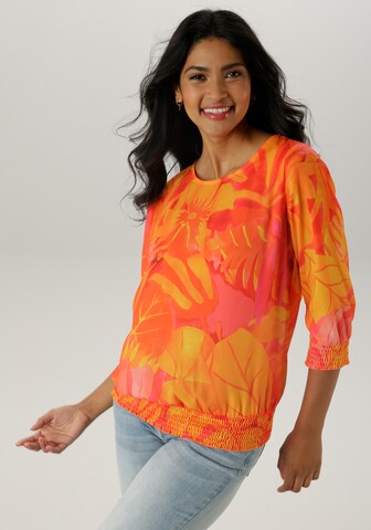 Aniston SELECTED Blouse in Orange