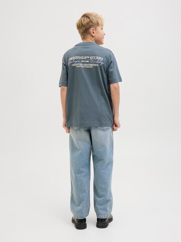 Jack & Jones Junior Футболка 'Jorlslington' в Синий: спереди