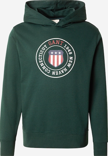 Megztinis be užsegimo iš GANT, spalva – tamsiai mėlyna / tamsiai žalia / raudona / balta, Prekių apžvalga