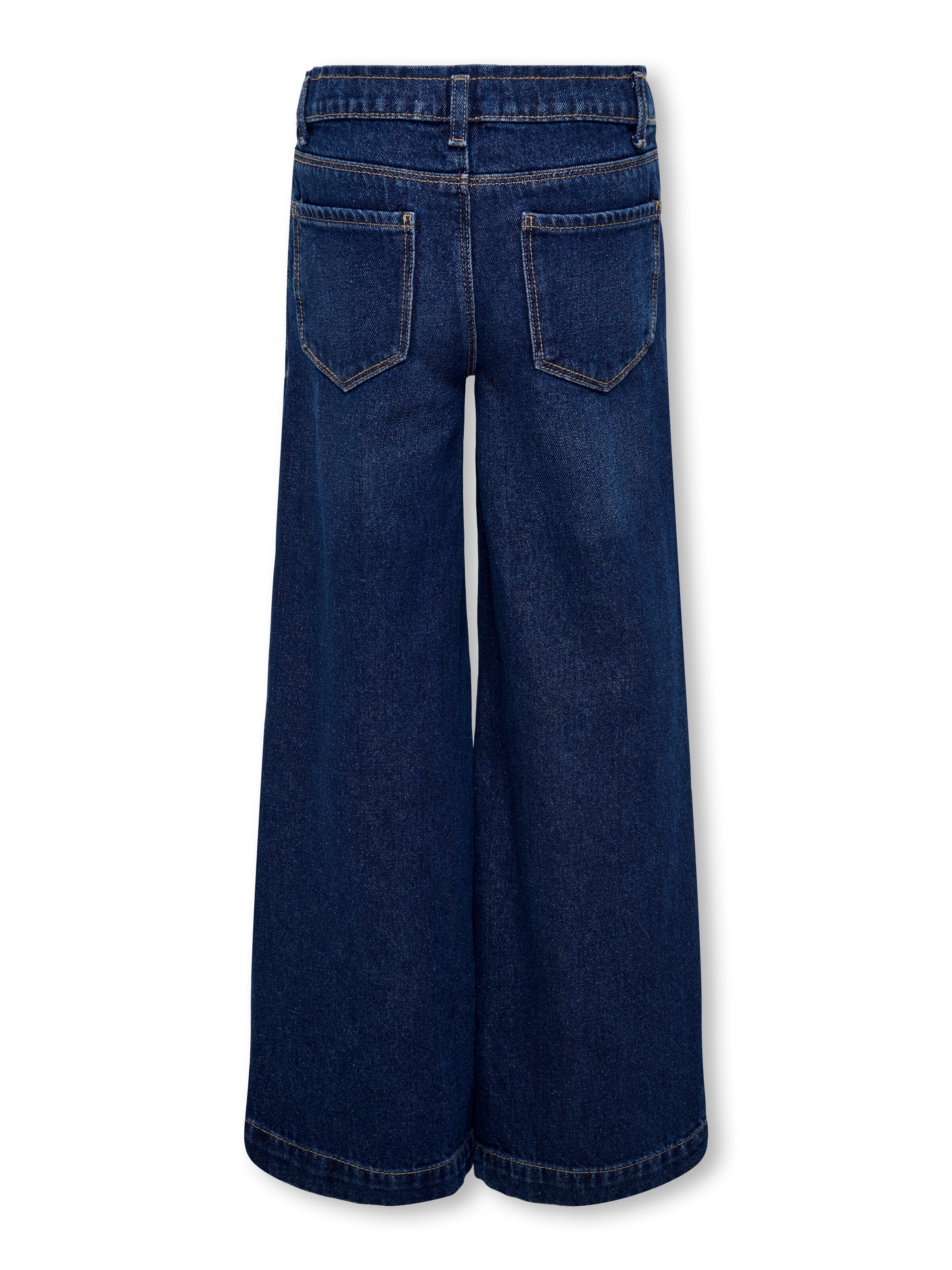 ONLY GIRLS Wide leg Jeans 'KOGComet' in Blue