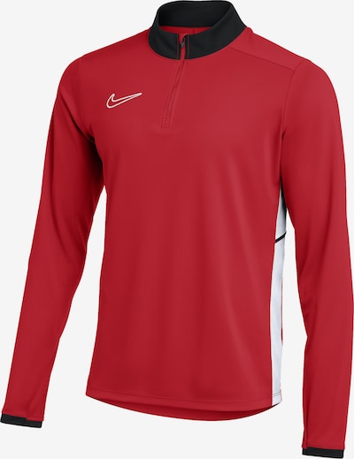 NIKE Sportska sweater majica 'Academy 25' u tamno crvena / crna / bijela, Pregled proizvoda