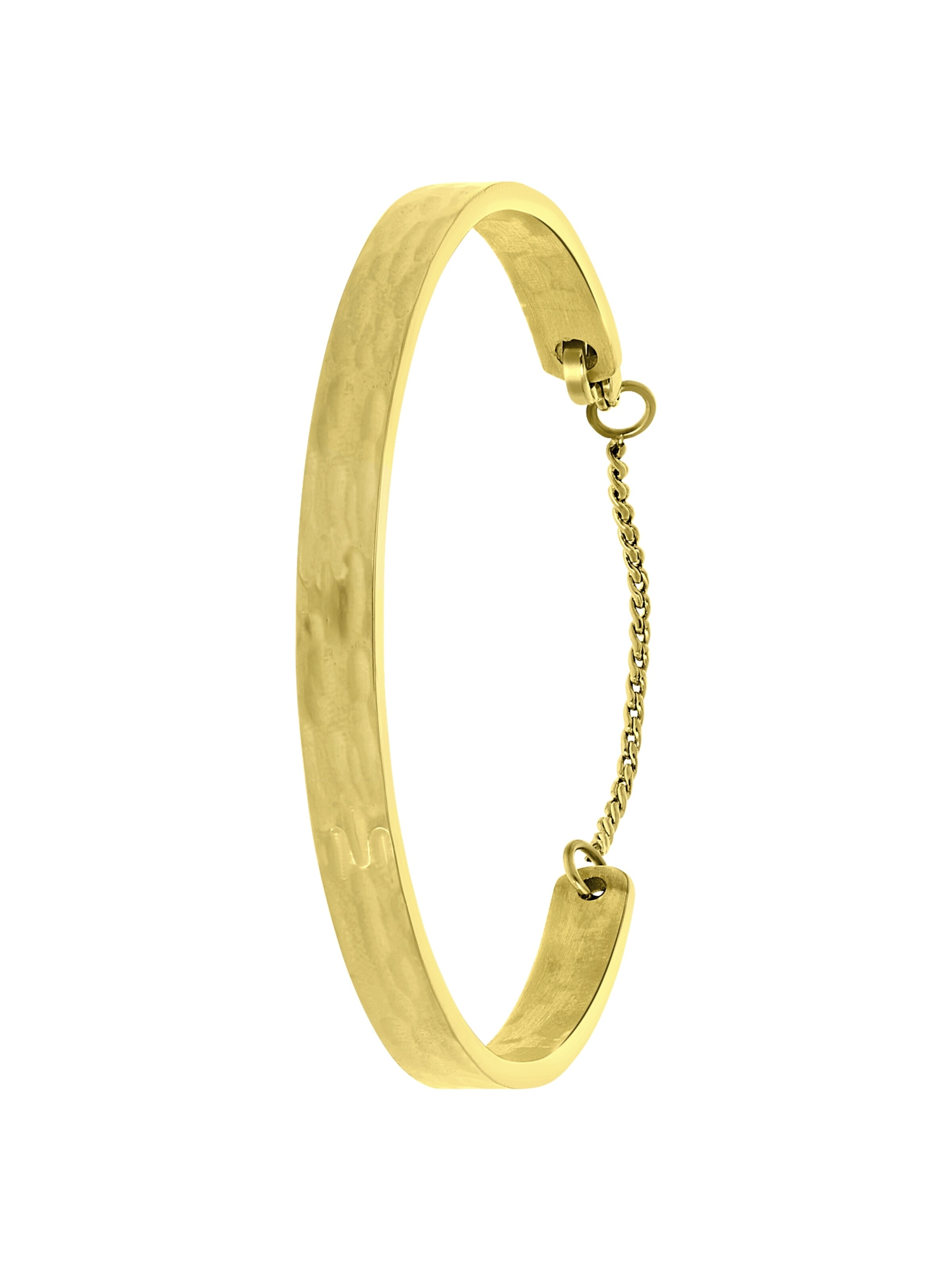 Lucardi Bracelet 'Belle' in Gold: front