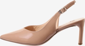 Décolleté sling 'Maribel' di Högl in beige: frontale