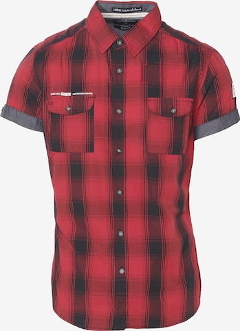 KOROSHI - Ajuste regular Camisa en rojo: frente