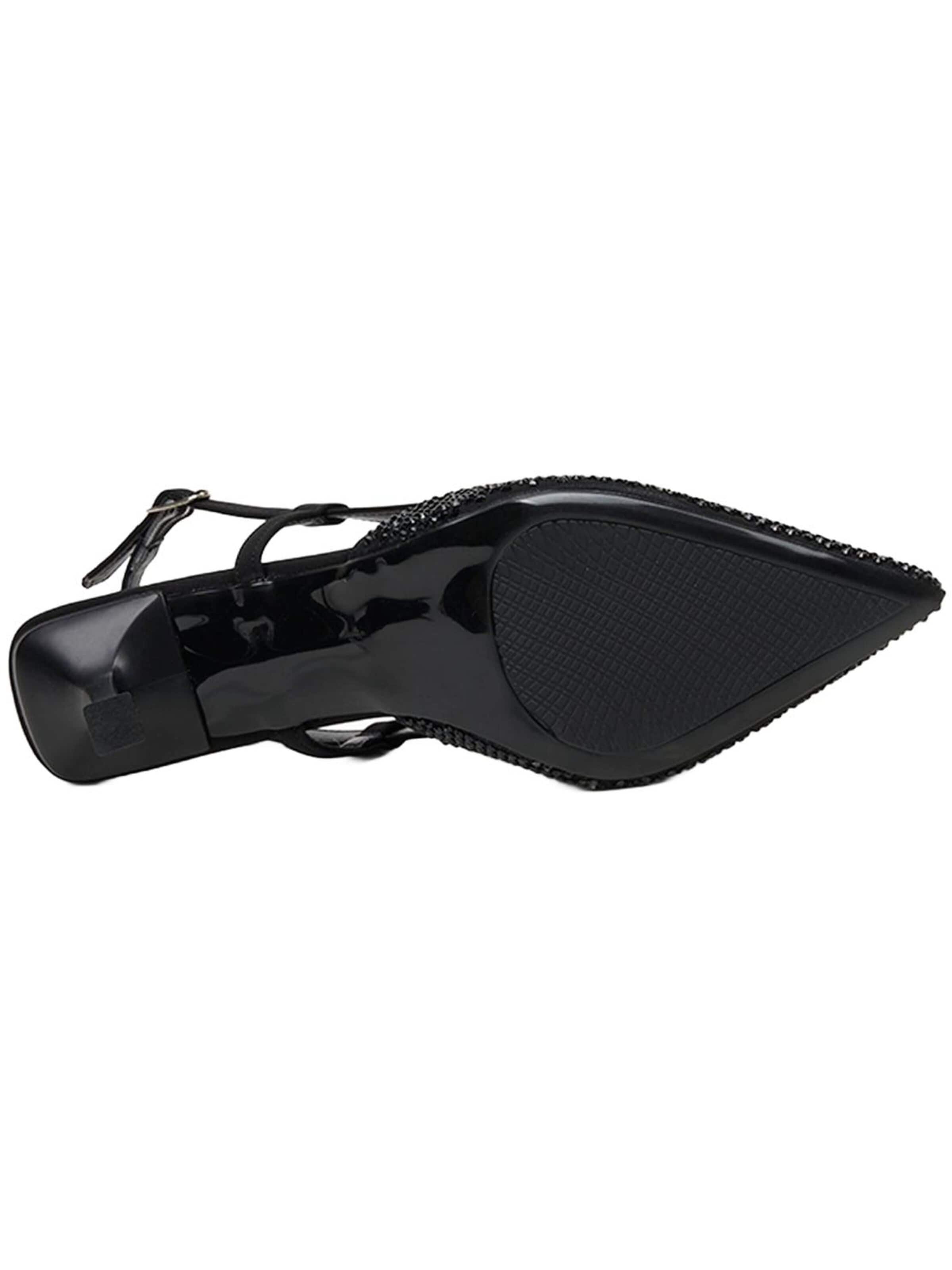 Desa - Zapatos destalonado 'Stilett' en negro