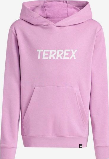 ADIDAS TERREX Urheilullinen collegepaita koossa 128 värissä orkkidea / valkoinen, Tuotenäkymä