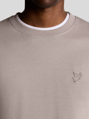 Lyle & Scott Sweatshirt 'Superfine' in Grijs