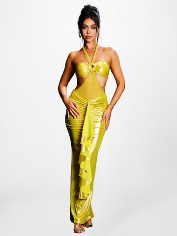 Mew Mews Kleid 'Johnn'‌‌‌‌‌‌‌‌‌‌ in Gelb: Vorderseite