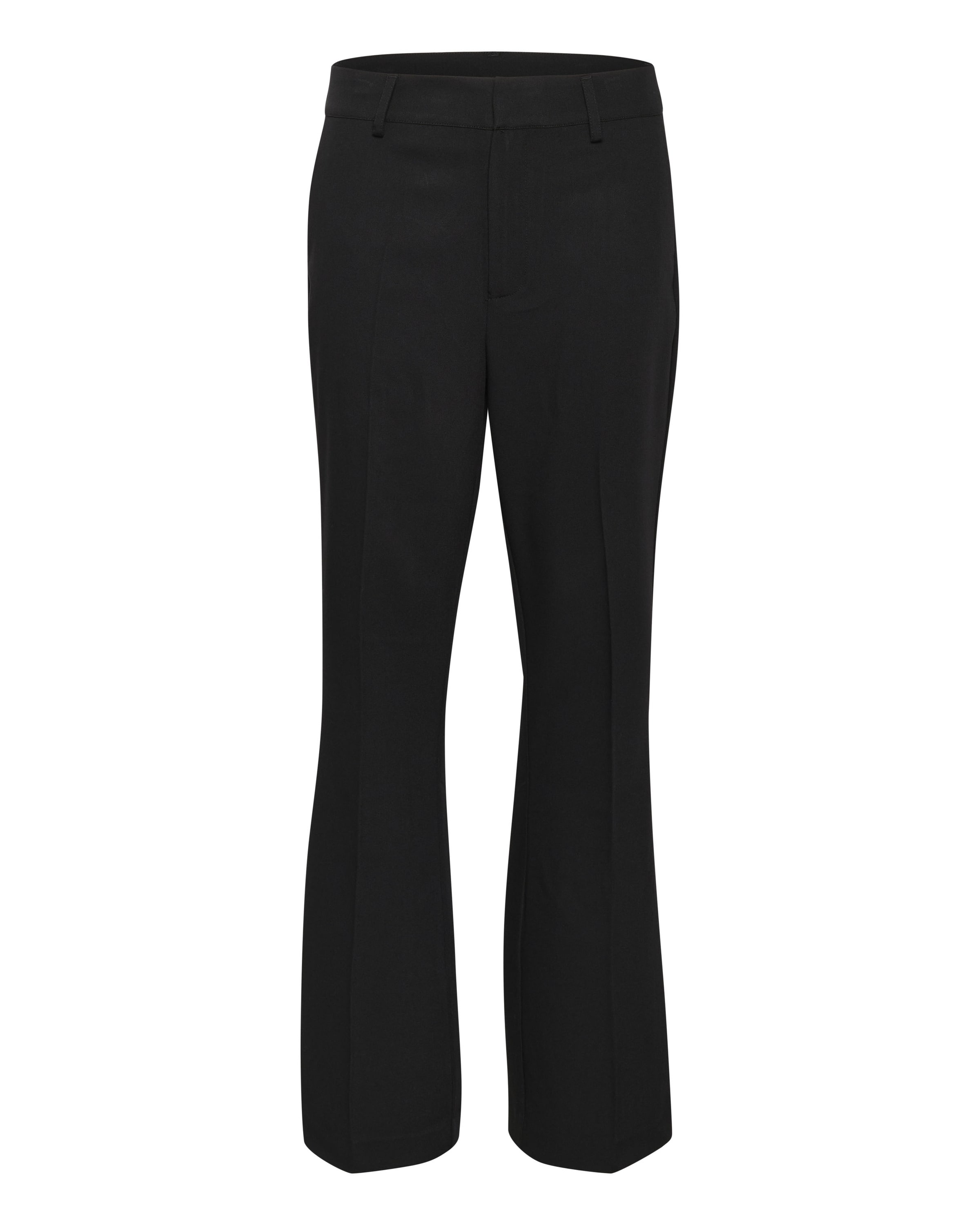 Bootcut Pantaloni con piega frontale &#x27;KA Sakura&#x27; di Kaffe in nero: frontale