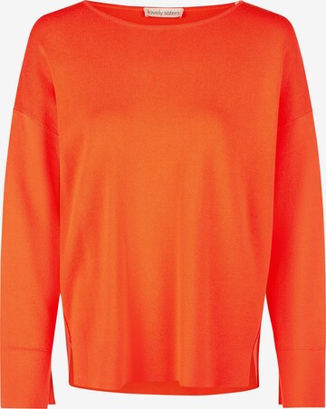 Lovely Sisters Pullover 'Palina' in Orange: predná strana