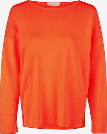 Pull-over 'Palina' Lovely Sisters en orange : devant