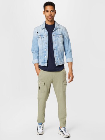 TOM TAILOR Regular Cargo Pants in Green