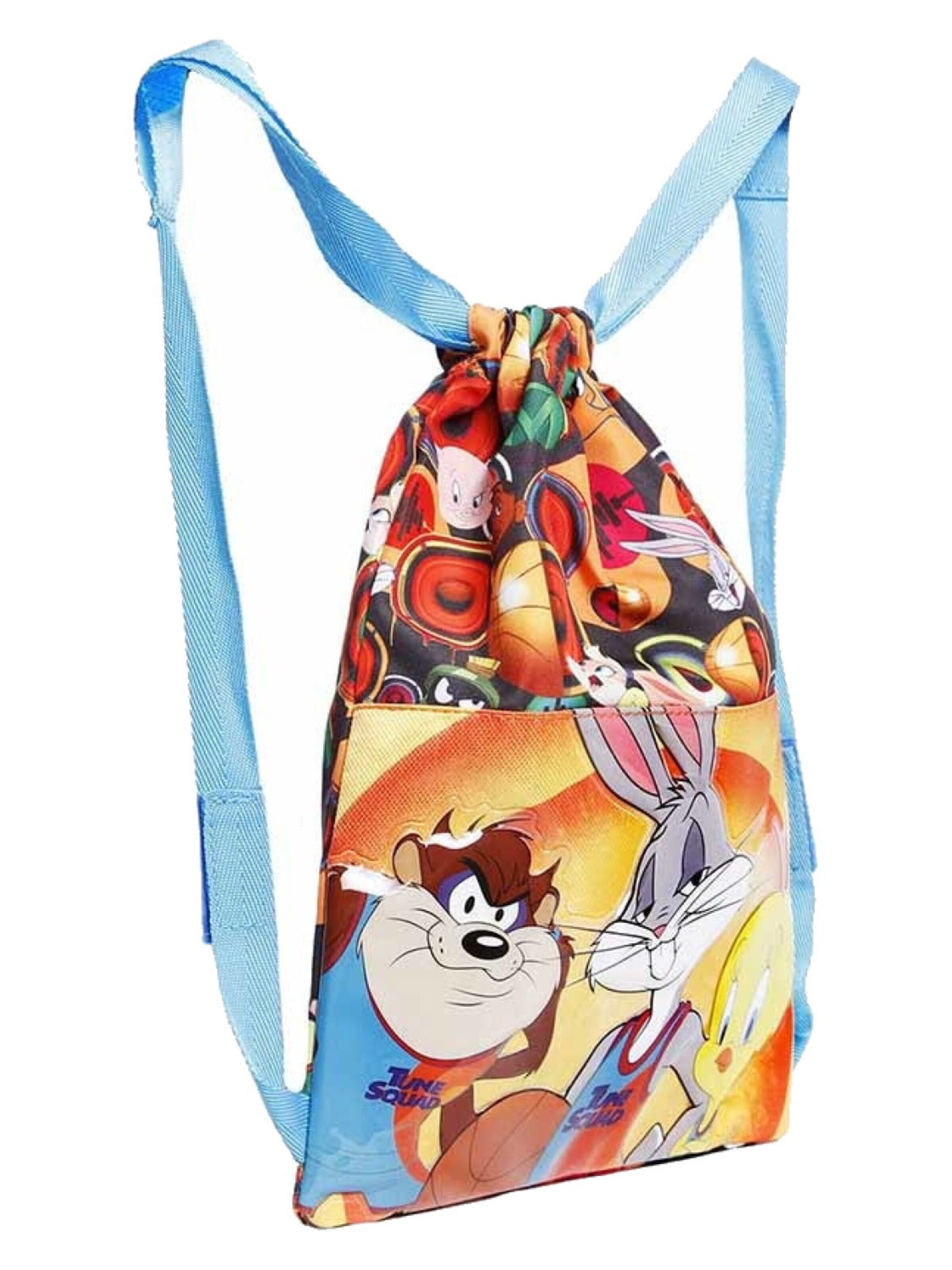 Looney Tunes Gymtas 'Space Jam 2 Zwemtas / Sporttas Bugs Bunny Taz Tweety' in Gemengde kleuren