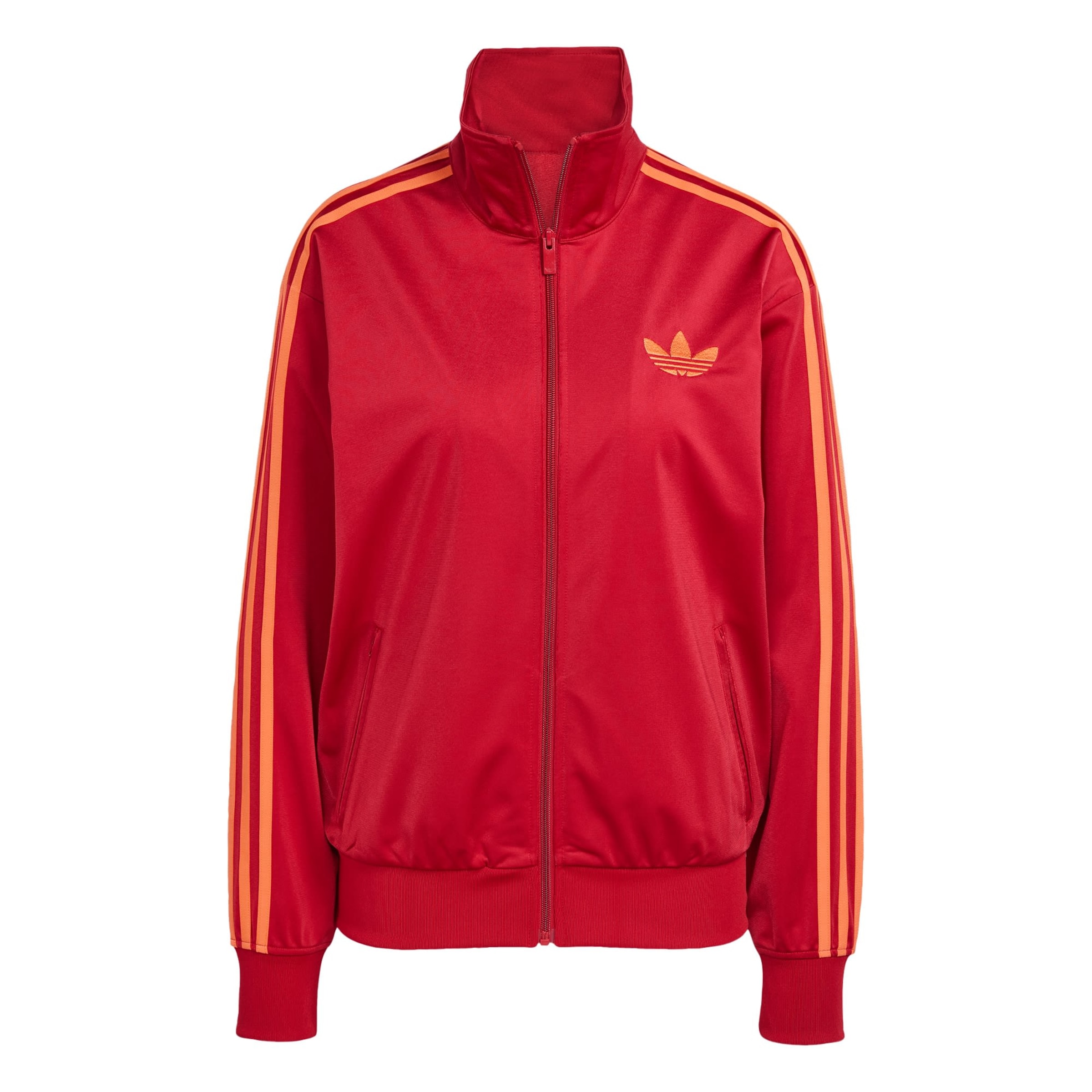 ADIDAS ORIGINALS Sweat jacket 'Adicolor Classic Firebird' in Red: front