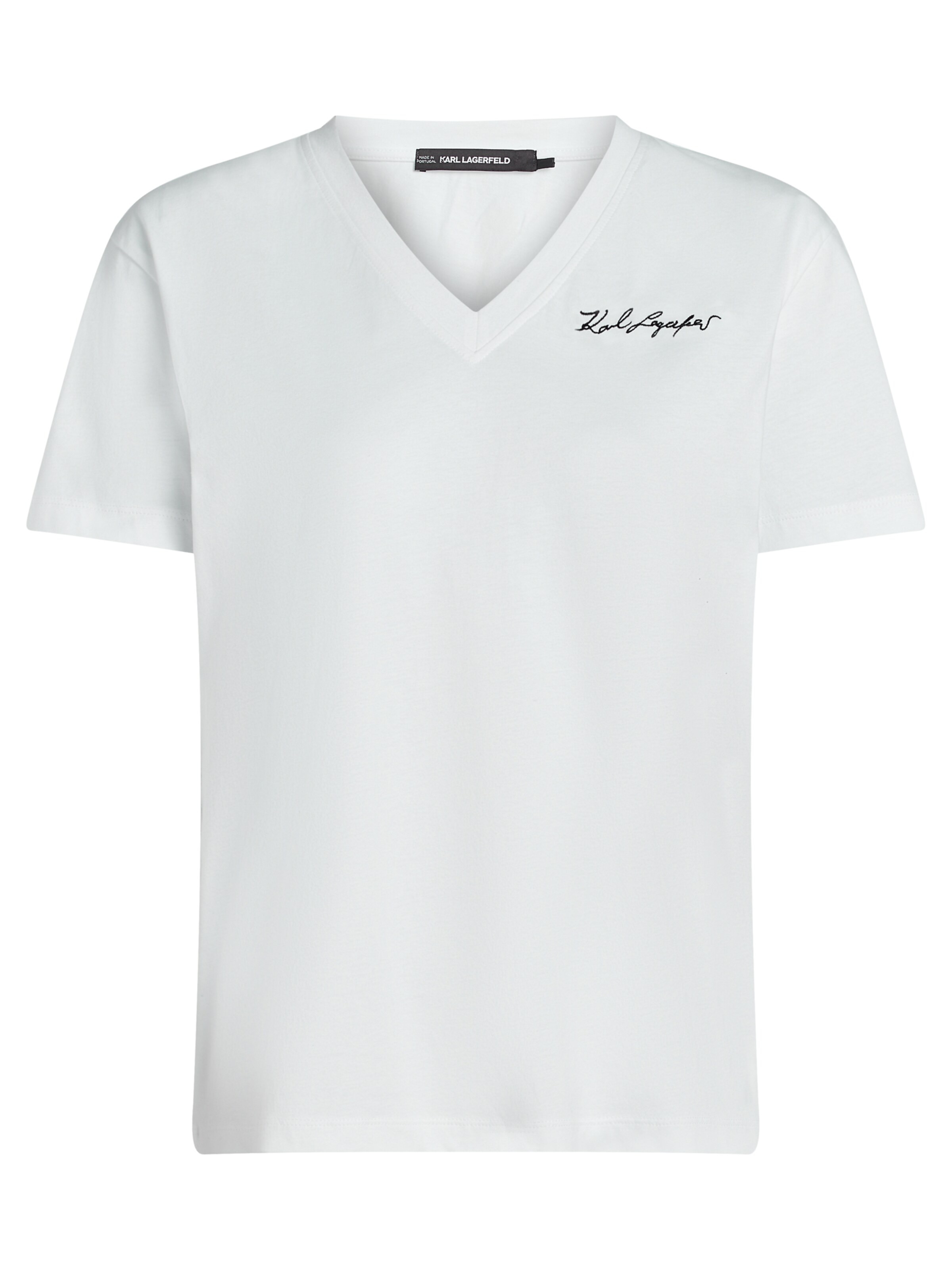 Karl Lagerfeld Majica | bela barva: sprednja stran