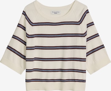 Pull-over Marc O'Polo DENIM en beige : devant